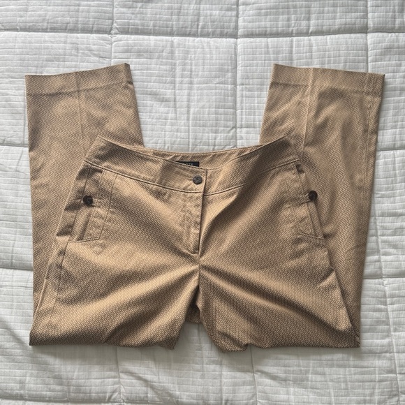 Talbots Pants - Talbots beige geometric shape pants, size 6P